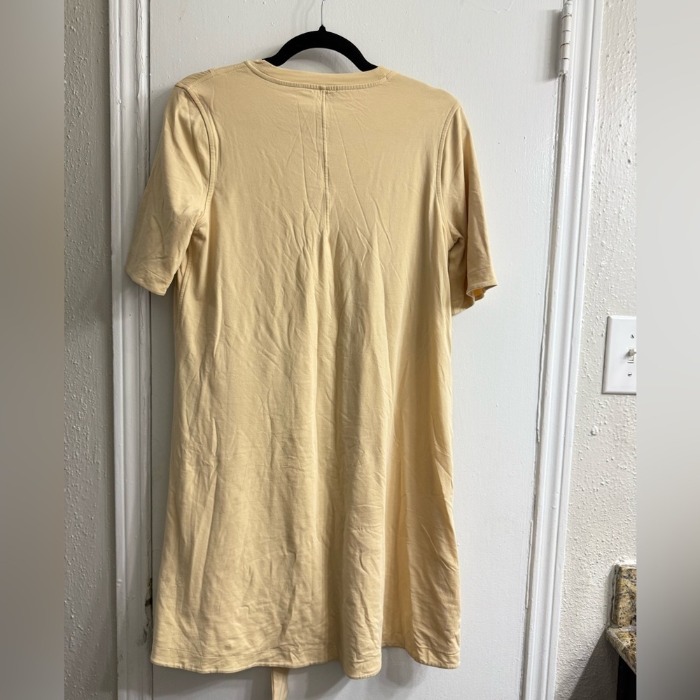 Lululemon Cotton Wrap-Front T-Shirt Dress - Picture 7 of 9